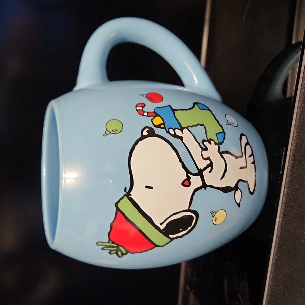 PEANUTS Snoopy & Woodstock Ceramic 24 Oz Mug, 2022 BIOWORLD